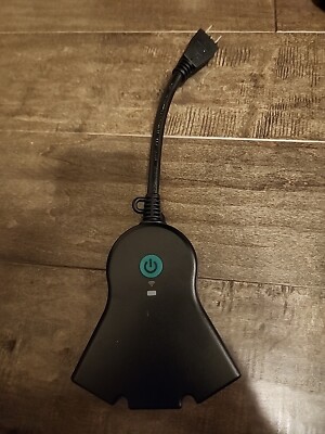 HBN Outdoor Wi-Fi Smart Plug with 3 Independent Outlets, Voice & Remote Control