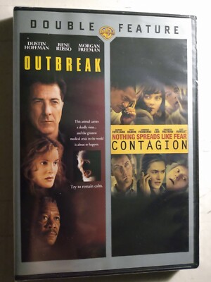 Outbreak/Contagion Double Feature, DVD 2013, New Sealed.