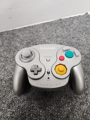 OEM Nintendo Gamecube Wavebird Platinum Wireless Controller No Receiver untested