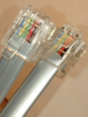 Loconet, DCC Cable. Digitrax, NCE, Walthers and more (2) 8 foot cables. 