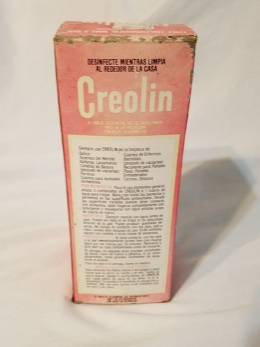Creolin Deodorant Cleanser 16oz pint Concentrate  Creolina 3/4 full