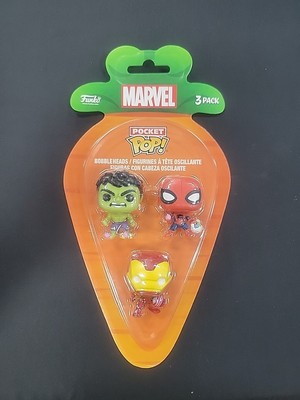 Funko Pocket Pop Easter Spider-Man, Iron Man & Hulk 3-Pack Marvel Avengers