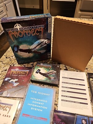 Wing Commander Prophecy Origin Electric Arts CIB Big Box PC CD-ROM
