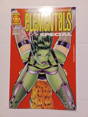 Elementals Sex Special 1997 #1 Tony Daniel Fathom Vortex Super Rare Hard-to-find