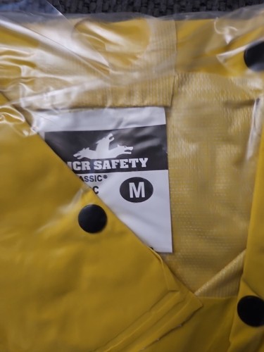 River City Garments Classic Style 49" Pvc High Vis Raincoat- Medium