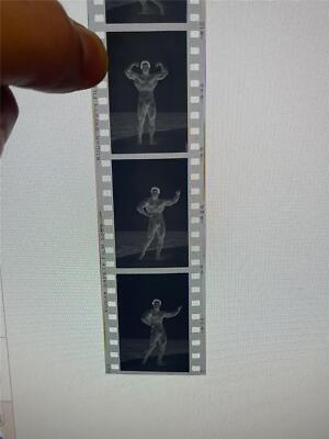 Lot of (6) BOYER COE bodybuilding muscle posing NEGATIVE slide strip photos (5)