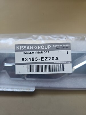OEM NEW Genuine Nissan Rear Tailgate PRO4X Emblem Badge 16-19 Titan 93495-EZ20A