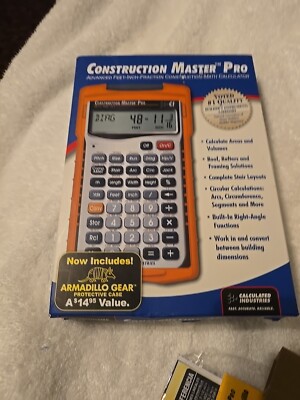 Calculated Industries 4065 Construction Master Pro Advanced Construction Math