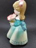 Vintage Lefton China January Birthday Girl Figurine KW 7227