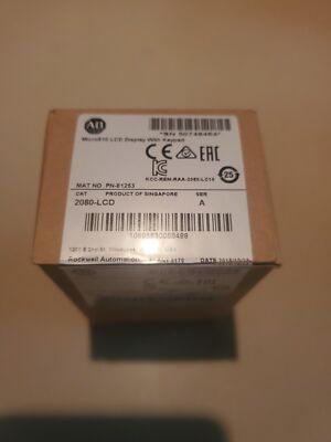 New Allen Bradley 2080-LCD Micro810 Controller Display with Keypad AB 2080LCD