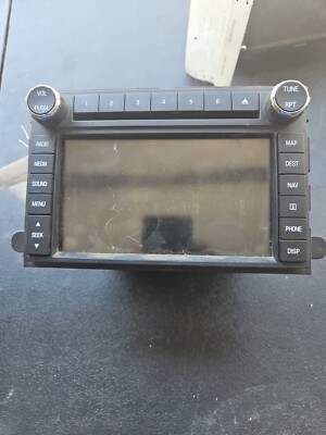 10-13 Ford Escape/ Mariner Radio With Navigation Preowned