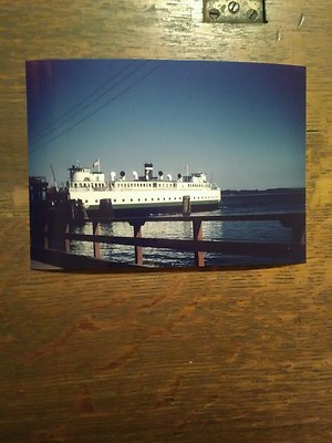 5 X 7 COLOR PRINT M.V.FERRY KLICKITAT SAN JUANS WASHINGTON STATE FERRIES