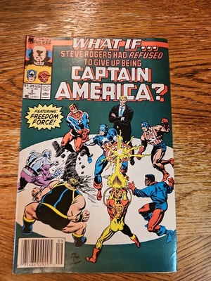 What If...? #3 (Marvel Comics 1989) Steve Rogers Refused Give Up Captain America
