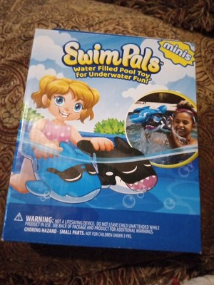 SwimPals Minis Water Filled Pool Toy Dolphin & Orca For Underwater Fun 3+