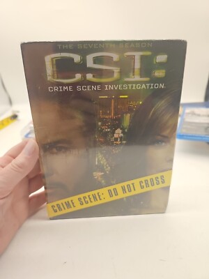 CSI: Crime Scene Investigation: The Seventh Season, 2007, 7-Disc DVD & 2 PC Game