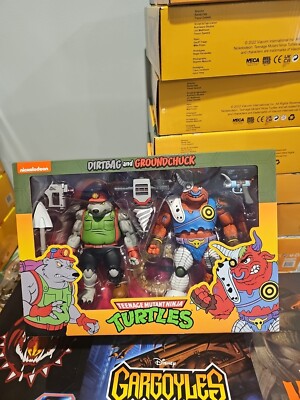 NECA Teenage Mutant Ninja Turtles Dirtbag and Groundchuck Action Figure