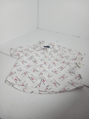 Perry Ellis America Toddler Size 2T Boys Shirt Button-Up 