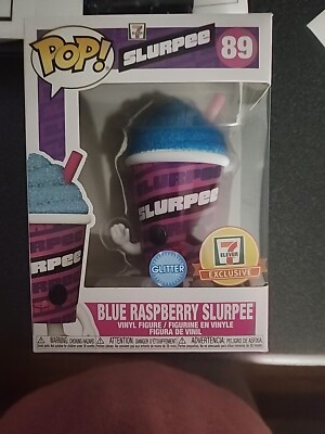 7 Eleven Slurpee POP 89 Exclusive Glitter Blue Raspberry Slurpee