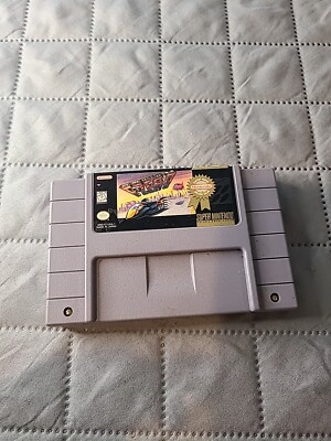 F-Zero (Super Nintendo SNES, 1991) Tested Authentic Free Shipping