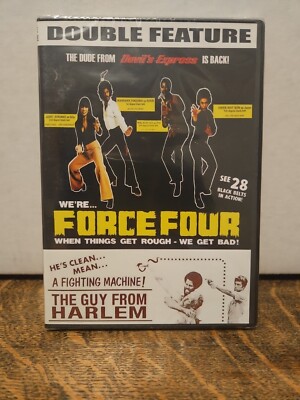 Force Four / The Guy From Harlem (DVD, 1975/77) Warhawk Tanzania : Code Red OOP
