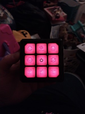 Winning Fingers Flashing Cube Electronic Memory & Brain Game 4-in-1 handhold