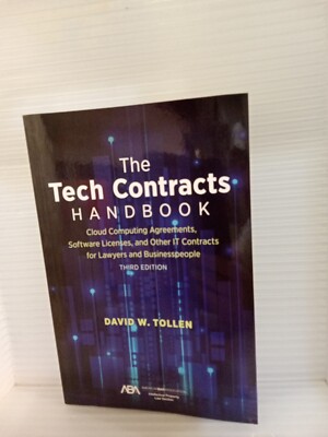 The Tech Contracts Handbook: Cloud Computing Agreements...  FREE SHIPPING