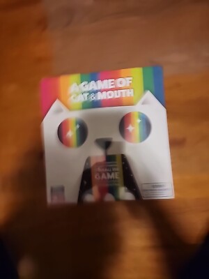 EUC ''A Game of Cat & Mouth'' by Exploding Kittens * Magnet-Powered Pinball Age 7+