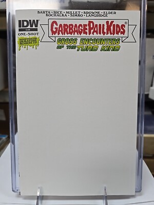 GARBAGE PAIL KIDS GROSS ENCOUNTERS OF THE TURD KIND BLANK COVER NM 2015 IDW