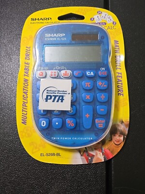 Sharp Quiz Calc Calculator Educational Tool For Kids