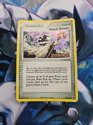 Pokemon EX Dragon Frontiers Island Hermit 76/101 Reverse Holo Uncommon Played
