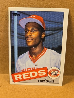 1985 Topps Baseball #627 Eric Davis Rookie Cincinnati Reds NM-MT 