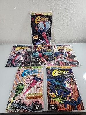 The Comet Impact Comics Lot #1 - #6 Run Lot Of 6