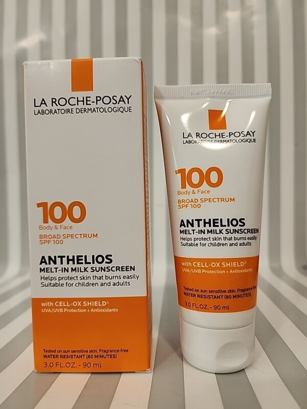 La Roche-Posay Anthelios Melt-In Milk Sunscreen SPF 100 3 oz Exp. 04/2025