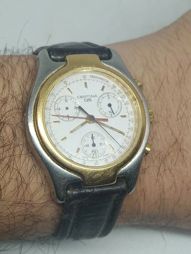 CERTINA DS, chronograph 541 7070/7170 44 men´s wristwatch