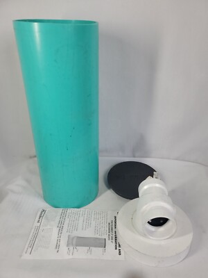 JONES STEPHENS 2 in. PVC Backwater Valve W/ Sleeve & Lid