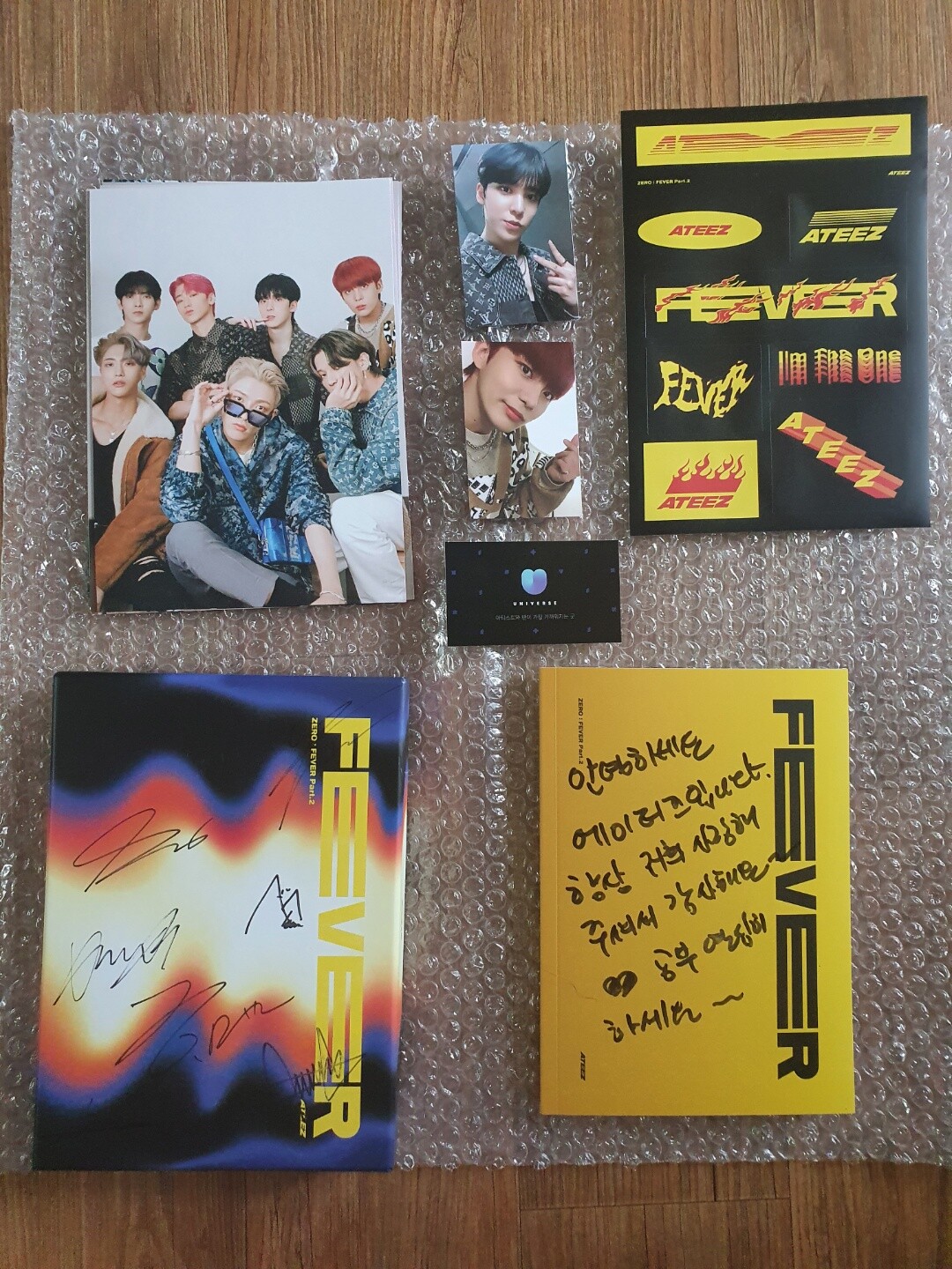 ATEEZ 直筆サイン「ZERO:FEVER Part.2」 ZERO : FEVER Part.2 | ATEEZ JAPAN OFFICIAL SITE