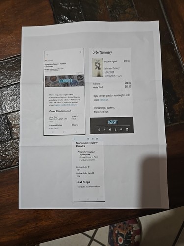 Foto dell'oggetto di un acquirente verificato