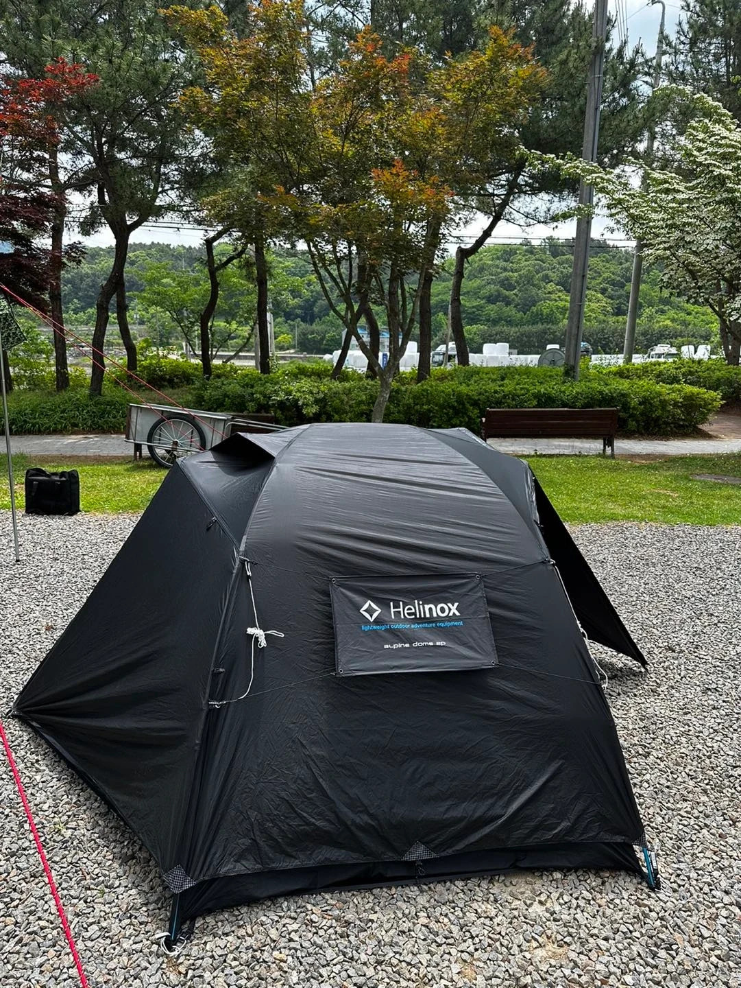 Helinox Alpine Dome 2p Tent Black Including Fly | Camping