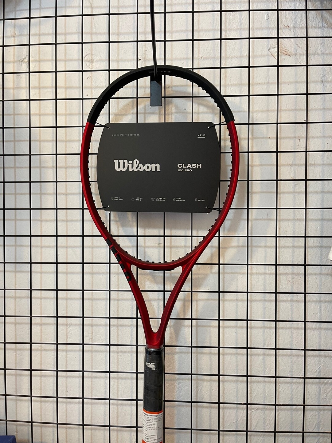 Wilson Clash 100 Pro V2.0 Tennis Racket Racquet 100sq 310g