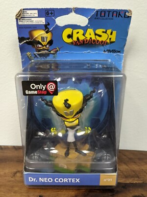 Dr NEO CORTEX Crash Bandicoot No 31 Totaku Collectible Figure Sony PS4 PS5