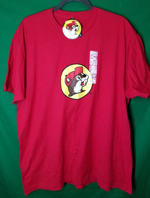BUC-EES   XL Graphic T-Shirt Red Cotton - NWT