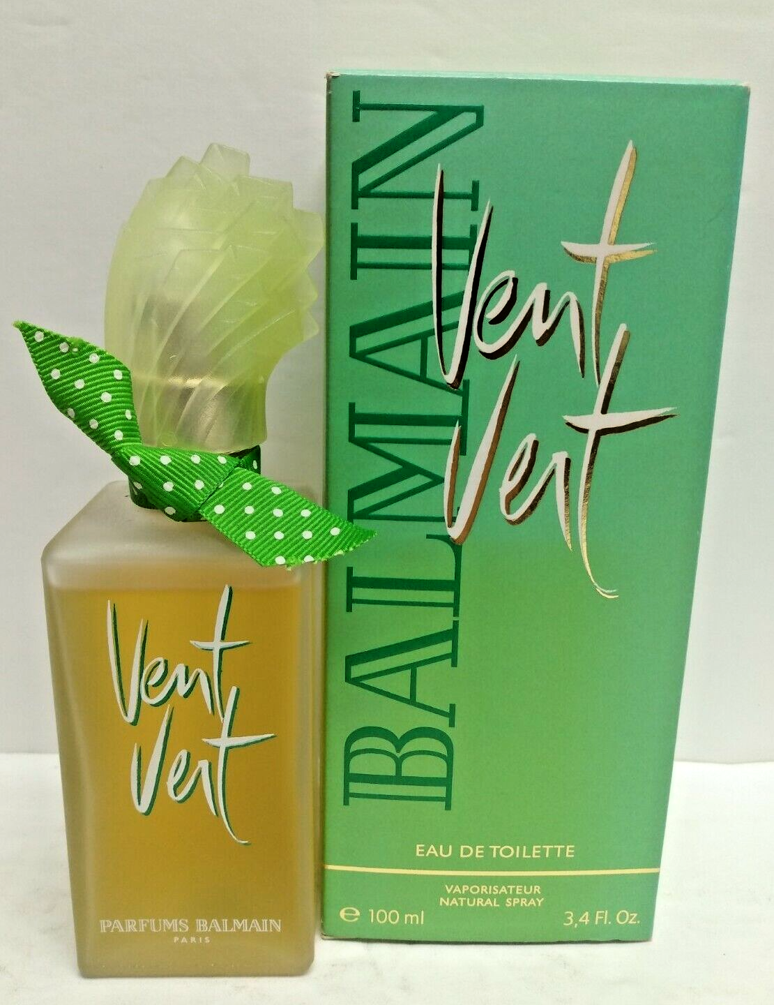 BALMAIN VENT VERT 香水 14ml Balmain VENT VERT vaulted eau de toilette ~ Fragrance Vault