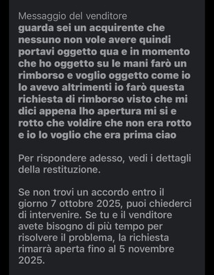 Foto dell'oggetto di un acquirente verificato