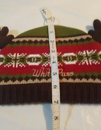 Beanie WHITE PASS WASHINGTON STATE SKING ski OUTDOOR FLEECE LINED Toddler  #11