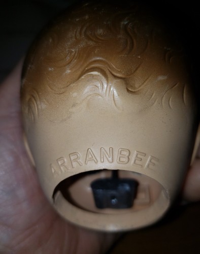 Arranbee Hard Plastic Dream Baby Doll Head Only Excellent