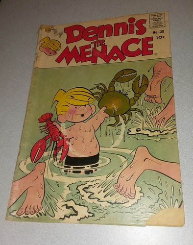 Dennis the Menace 37 38 55 halden Golden Age Comics lot run set movie collection