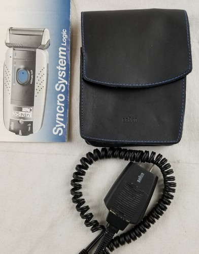 Braun Type 5491 Electric Cordless Razor Shaver rechargeable in case syncro