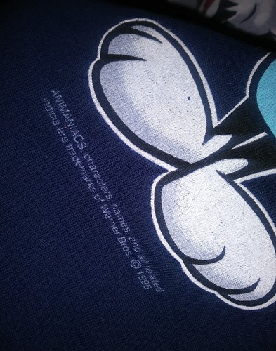 vtg 90s 1995 ANIMANIACS t shirt cartoon tv show movie rare