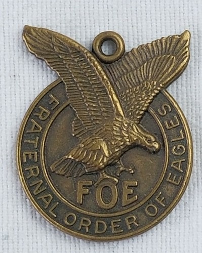 FOE Grandmother Auxiliary Pin And Pendant Fraternal Order of eagles vintage rare