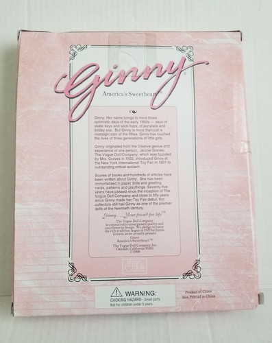 GINNY The Vogue Doll Company Clothes Field Trip 1998 NEW 8